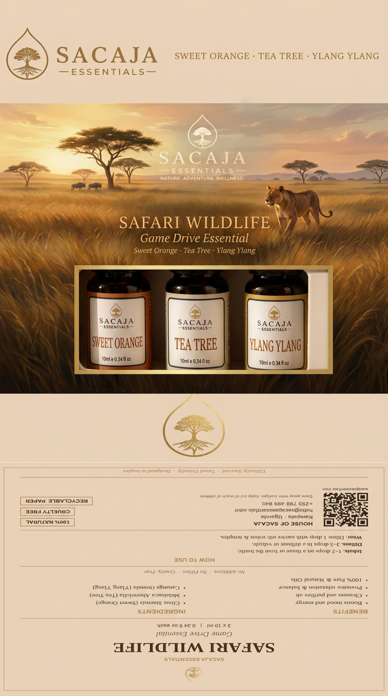 Safari Wildlife gift box
